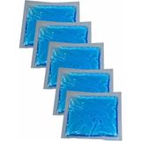 Mege 5 Adet Soğuk Sıcak Jel Kompres Termojel 13X13 cm Hafif ve Dayanıklı Özellikte - yok