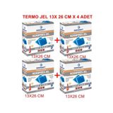 megev medikal Sıcak Soğuk Termo Jel Kompres Buz Jel Termojel 13*26 Cm X 4 Adet Kutusuz
