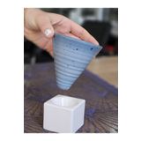 MeGgDecor 1 adet japon tarzı Retro seramik kahve fincanı altlığı ile beraber