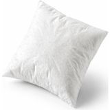 Megi Concept Kırlent Iç Yastık 45X45 cm Silikon Elyaf Dolgulu Dolgun Kare Puf Iç Yastık 450 gr 1. Kalite Dekoratif Yastık Içi - 45 x 45 cm - Beyaz