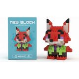 Megola Store New Block Sevimli Tilki Figürlü Mini Blok Seti - Çocuklar ve Yetişkinler Için Hobi Oyuncağı - TİLKİ