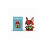 MEGOLA STORE New Block Sevimli Tilki Figürlü Mini Blok Seti - Çocuklar ve Yetişkinler İçin Hobi Oyuncağı