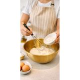 Megy Home 2 Lt 25 cm Gold Karıştırma/ Çırpma/ Yoğurma/ Salata Kabı/ Kasesi
