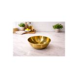 MEGY HOME BAYSA 2 LT 24CM GOLD KARIŞTIRMA ÇIRPMA HAMUR YOĞURMA SALATA ÖLÇÜ KABI