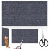 MEGYAD 200 cm kedi tırmalama halısı, koyu gri, kedi tırmalama tahtası, çizilmeye karşı koruma, kanepe, kedi tırmalama matı, kendinden yapışkanlı, kedi kedi korumalı, kanepe, sandalye, zemin ve diğer