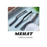 Mehat Çok Amaçlı Multi İnce Temizlik Fırçası Derz Arası Banyo Mutfak Lavabo Detay Temizleme Fırçası 1 ADET