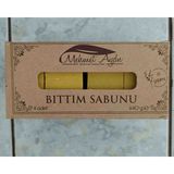 Mehmet Aydın Bıttım Sabunu Hardal Sarısı Renkli Zeytinyağı ve Bıttım Yağı İçerikli 640 g 4 Adet
