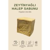 Mehmet Dede Zeytinyağlı Halep Sabunu (YUMUŞATIR, PARLATIR VE ÇABUK YAĞLANMASINI ÖNLER .145G)