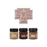 Mehmet Efendi Türk Kahvesi 100 gr x 5 Adet & Nutty More Fındık Ezmesi Tanışma Paketi 200 gr x 3 Adet