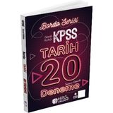 Mehmet Eğit KPSS Tarih Tamamı Çözümlü 20 Bordo Deneme Sınavı Mesleki Hazırlık Kitabı