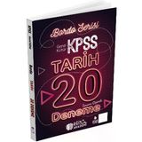 Mehmet Eğit KPSS Tarih Tamamı Çözümlü 20 Bordo Deneme Sınavı