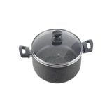 Mehtap 22 cm Granit Karnıyarık Tenceresi Gri