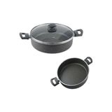 Mehtap 24cm Granit Pilav Tenceresi - Gri - 24 cm