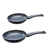 Mehtap 2'li İndüksiyon Tabanlı Lacivert 24+28 cm Teflon Tava