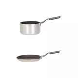 Mehtap Chefline İndüksiyon Tabanlı 26 Cm Krep Tava Ve 18 Cm Kaçerola Sosluk Seti