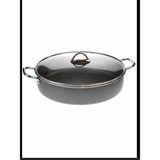 Mehtap Granir 32 cm Karnıyarık Tencere - Gri