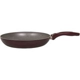 Mehtap Kaçerola Granit Tava - Bordo - 18 cm - çeyiz tava - 001-Renkli
