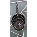 Mehtap Tava 3lü Set 18-22-26 Cm Teflon Yanmaz Yapışmaz Tava Turkuaz Mavii