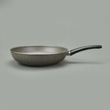 Mehtap Wok Tava - Gri - 30 cm - Montajsız