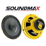 Mehter Soundmax SX-M62XS Çifti 320W-160W Rms 16CM Slim Mıknatıs Kapılara Uyar Oto Midrange Hoparlör