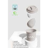 mei Makyaj Süngeri Fondöten Emmeyen Sponge Coffee Cup Hijyenik Limestone 1 Pro 1 Mini