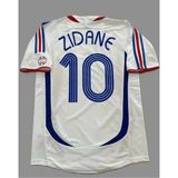 Mei Spor Zinedine Zidane 98 Final Maçı Efsane Nostalji Yetişkin Forması - Beyaz