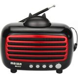 Meier M-V17BT Fm Radyo Taşınabilir Standlı Bluetooth Hoparlör Radyo Kanal Kayıtlı - Siyah