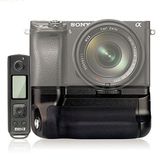 MeiKe Sony A6500 İçin Mk-A6500 Pro Battery Grip + 2 Adet Np-Fw50 Batarya