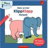 Mein erster Klipp-Klapp-Malspaß: 400 mögliche Lieblingstiere: Malblock mit 400+ lustigen Tieren zum Ausmalen und Mixen für Kinder ab 3 Jahren (Mini-Künstler)