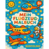 Mein Flugzeug-Malbuch – Coole Flugzeuge, Helikopter, Jets, Astronauten & Raketen zum Ausmalen für Kinder ab 3 Jahren: Malspaß für kleine Piloten & Pilotinnen