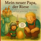 Mein neuer Papa, der Riese: Ein einfühlsames Bilderbuch zum Thema Scheidung – starke Kinder, glückliche Eltern. Emotionale Entwicklung für Kinder ab 5 ... zu Trennung und Streit in der Familie.