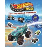 Meine große Metallic-Stickerwelt - Hot Wheels™ Monster Trucks: Mit über 100 coolen Metallic-Stickern | Glänzendes Cover mit Metallicfolie | Spannende ... & Feinmotorik | Für Kinder ab 4 Jahren