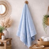 Meine Home Bebek Mavisi Banyo Havlusu %100 Pamuk 70X140