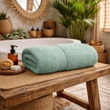 Meine Home Mint Yeşili Banyo Havlusu %100 Pamuk 70X140
