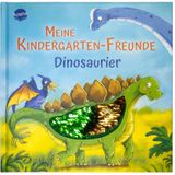 Meine Kindergarten-Freunde. Dinosaurier: Erinnerungsalbum mit Wendepailletten für erste Freunde aus Kita, Kindergarten und Krippe, ab 3 Jahren. ... (Alben- und Eintragbücher bei Arena)