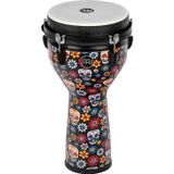 Meinl Jumbo Series 10" Synthetic Djembe (Day Of The Dead)