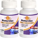 Meka Nutrition Biotin Çinko 2 x 120 Tablet