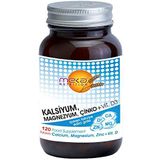 Meka Nutrition Calcium Magnesium Zinc Vitamin D 120 Tablet