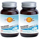 Meka Nutrition Calcium Magnesium Zinc Vitamin D 2x120 Tablet