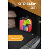Meka Part Oto Bakım Seti Parlak Dokunuş 5'li Set Her Şey Dahil - 100 ml