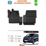 Meka Part Peugeot Expert Traveller 3D Pro Havuzlu Paspas 2016 Üzeri A+ Kalite - Siyah