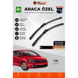 Meka Part Vw Golf 6 Ön Cam Silecek Seti 2008-2012 Premium Araca Özel 60-48 cm A+ Kalite - Siyah