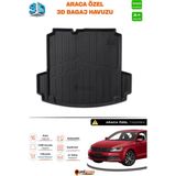 Meka Part Vw Jetta 3D Pro Bagaj Havuzu Cepli 2011 Üzeri A+ Kalite - Siyah