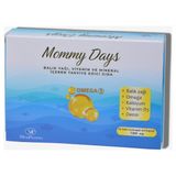 Meka Pharma Mommy Days Omega 3 Balık Yağı, Vitamin D3, Kalsiyum ve Demir – 30 Yumuşak Jel Kapsül 1200 mg - Aromasız