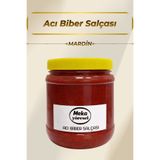 meka yöresel Mardin Ev Yapımı Acı Biber Salçası ◆ Katkısız %100 Doğal ◆ Geleneksel Lezzet ◆ 1200 gr