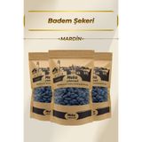 meka yöresel Mardin Yöresel Badem Şekeri ◆ Mavi Kaplamalı Özel Lezzet ◆ Geleneksel Draje Şeker ◆ 1 kg