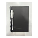MEKAFİX ELİT KIRTASİYE KAYSERİ Siyah anı defteri Siyah Defter Ve Pensan Beyaz Jel Kalem Seti