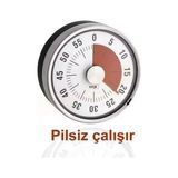 Mekanik Mutfak Zamanlayıcısı – 60 Dakika Geri Sayım Timerı - Çok Renkli
