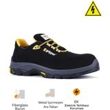 Mekap Pro Gripper Energy Executive Low Gpr-55 S3 Src Hro Fiberglass burun Elektirkçi Iş Ayakkabısı - Siyah