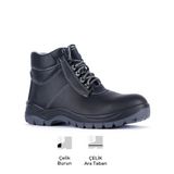 Mekap Pro Loader 023 S3 SRC Vidala Deri Çelik Burun Çelik Ara Taban İş Botu